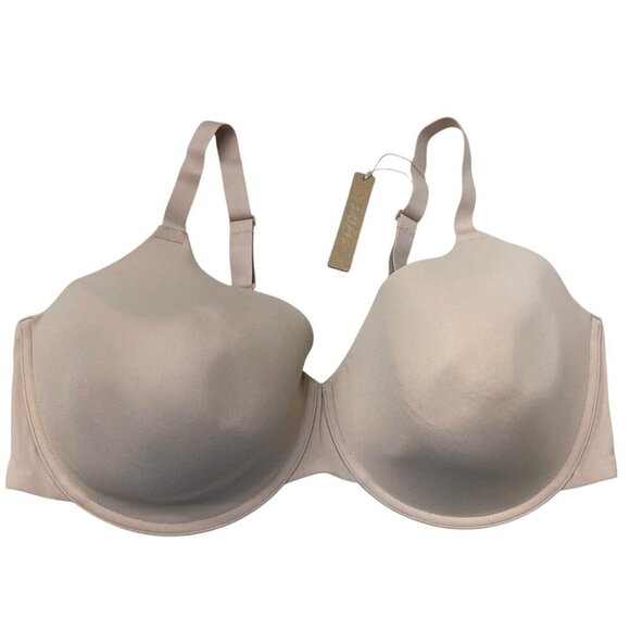 NEW Skims Fits Everybody Underwired T-Shirt Demi Bra Sand Nude Size 44DD NWT - Picture 2 of 7